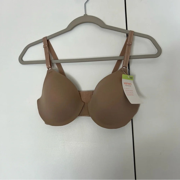 NWT Warner’s This Is Not A Bra Cushioned Underwire Lightly Lined T-shirt Bra 36B - Picture 3 of 8